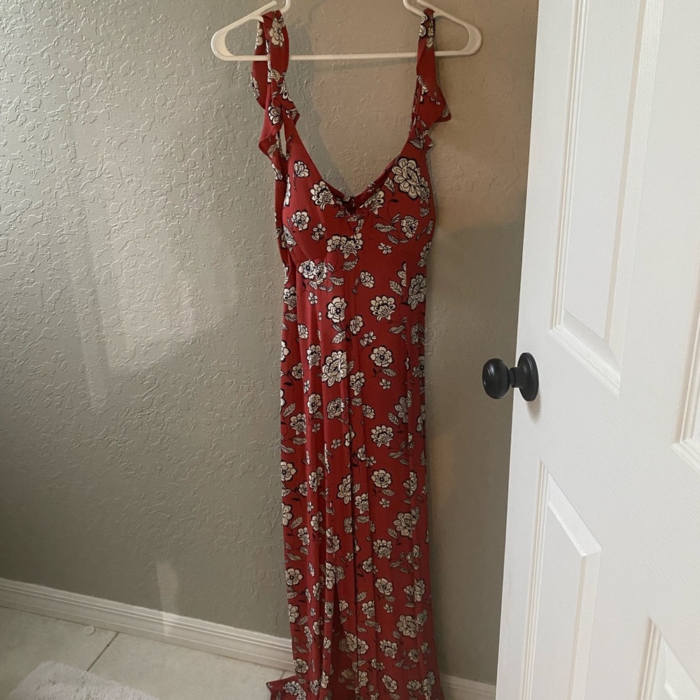 Floral maxi dress